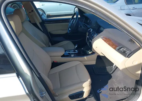 2017 BMW X3 xDrive35I from USA, damaged, VIN 5UXWX7C30H0W39686